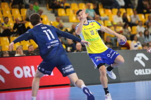 29.11.2025. Kielce. Mecz Stal Mielec - Industria Kielce / Fot. Wiktor Taszłow - Radio Kielce