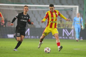 29.11.2025. Kielce. Mecz Korona Kielce - Cracovia Kraków / Fot. Wiktor Taszłow - Radio Kielce