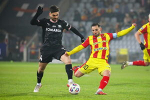 29.11.2025. Kielce. Mecz Korona Kielce - Cracovia Kraków / Fot. Wiktor Taszłow - Radio Kielce