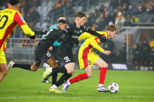 29.11.2025. Kielce. Mecz Korona Kielce - Cracovia Kraków / Fot. Wiktor Taszłow - Radio Kielce