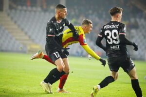 29.11.2025. Kielce. Mecz Korona Kielce - Cracovia Kraków / Fot. Wiktor Taszłow - Radio Kielce