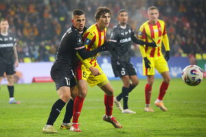 29.11.2025. Kielce. Mecz Korona Kielce - Cracovia Kraków / Fot. Wiktor Taszłow - Radio Kielce