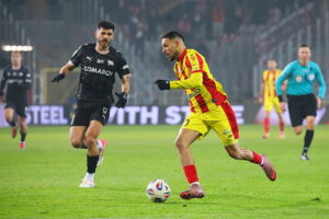 29.11.2025. Kielce. Mecz Korona Kielce - Cracovia Kraków / Fot. Wiktor Taszłow - Radio Kielce