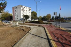 W gminie Połaniec powstaną kolejne ścieżki rowerowe - Radio Kielce Postępy prac przy budowie ścieżki rowerowej od ul. Żapniowskiej do elektrowni / Fot. Urząd Miasta i Gminy w Połańcu