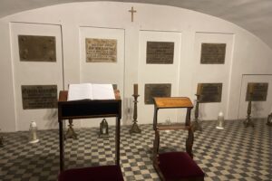 Sandomierz. Katedra. Podziemia katedry w Sandomierzu / Fot. Grażyna Szlęzak-Wójcik - Radio Kielce