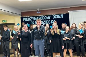 20.11.2025. Kielce. Zespół Szkół Placówek Szkolno-Wychowawczych przy ulicy Jagiellońskiej. Międzynarodowy Dzień Praw Dziecka / Fot. Marcin Marszałek - Radio Kielce