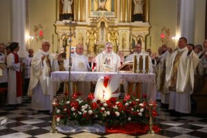 11.11.2025. Połaniec. Uroczystości z okazji 125. rocznicy konsekracji kościoła św. Marcina / Fot. ks. Grzegorz Słodkowski