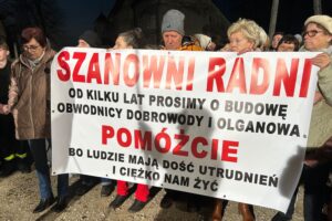 12.11.2025. Dobrowoda. Program „Interwencja” TVP3 Kielce i Radia Kielce / Fot. Arkadiusz Miller - Radio Kielce