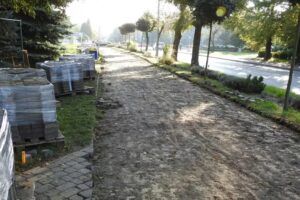 W gminie Połaniec powstaną kolejne ścieżki rowerowe - Radio Kielce Postępy prac przy budowie ścieżki rowerowej od ul. Żapniowskiej do elektrowni / Fot. Urząd Miasta i Gminy w Połańcu