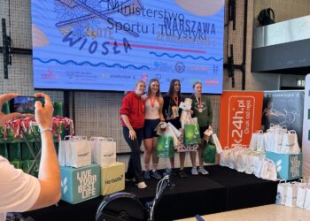 Warszawa. Zawody „Złote Wiosła ” w ergometrze wioślarskim / Fot. Marek Kalwat - Politechnika Świętokrzyska