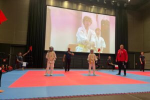 Udane Grand Prix Polski w Centrum Kongresowym w Kielcach - Radio Kielce Centrum Kongresowe Targów Kielce. Grand Prix Polski Karate Kyokushin Orlen Cup 2025/ Fot. Rafał Szymczyk - Radio Kielce