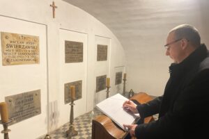 Sandomierz. Katedra. Podziemia katedry w Sandomierzu / Fot. Grażyna Szlęzak-Wójcik - Radio Kielce