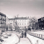 Kielce. Plac Artystów. 6 lutego 1972 roku / źródło: fotopolska.eu