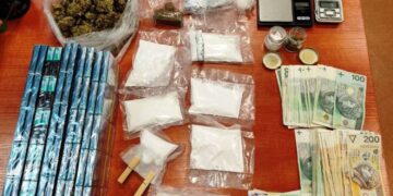 Marihuana, haszysz, a nawet kokaina u 44-letniego kielczanina