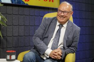 Audycja „Dzień Dobry, to Ja! Rozmowy inne niż wszystkie w Radiu Kielce” – Artur Jaroń / Fot. Karolina Piasecka - Radio Kielce