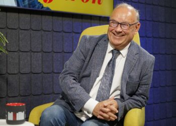 Audycja „Dzień Dobry, to Ja! Rozmowy inne niż wszystkie w Radiu Kielce” – Artur Jaroń / Fot. Karolina Piasecka - Radio Kielce