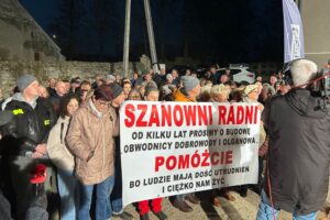 12.11.2025. Dobrowoda. Program „Interwencja” TVP3 Kielce i Radia Kielce / Fot. Arkadiusz Miller - Radio Kielce