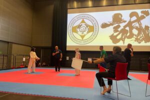 Udane Grand Prix Polski w Centrum Kongresowym w Kielcach - Radio Kielce Centrum Kongresowe Targów Kielce. Grand Prix Polski Karate Kyokushin Orlen Cup 2025/ Fot. Rafał Szymczyk - Radio Kielce