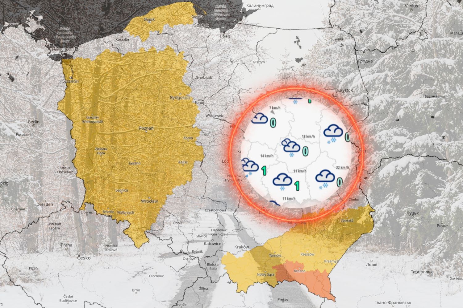 Jeden dzień może sprawić, iż będzie biało