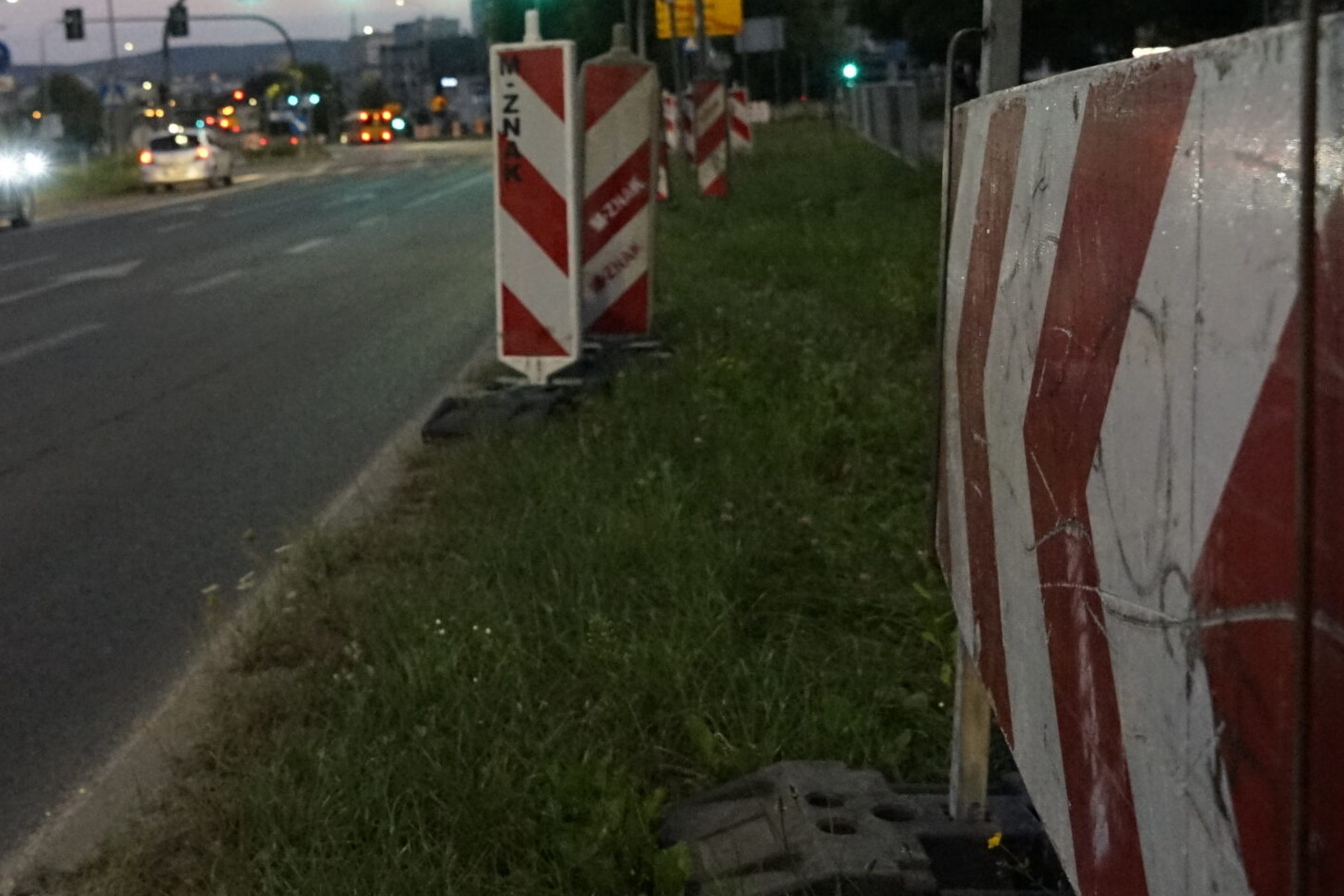 Naprawa remontu nawierzchni powodem korków