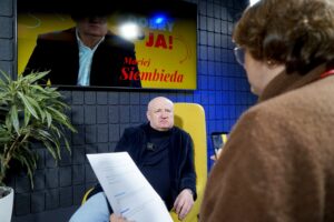 Audycja „Dzień Dobry, to Ja! Rozmowy inne niż wszystkie w Radiu Kielce” – Maciej Siembieda / Fot. Piotr Kwaśniewski - Radio Kielce