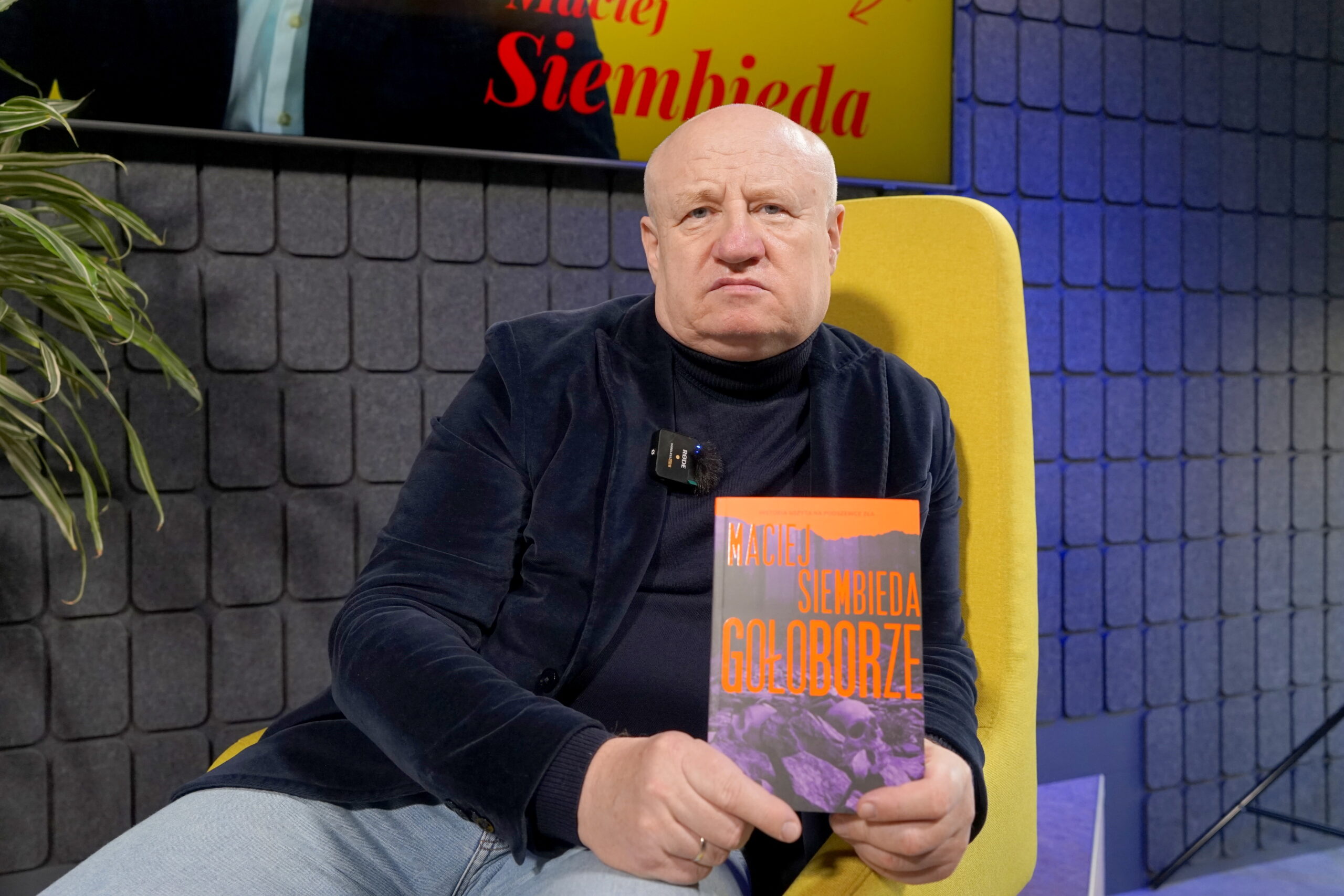 „Gołoborze” jednym z tematów rozmowy. Maciej Siembieda odwiedził Radio Kielce