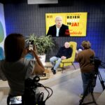 Audycja „Dzień Dobry, to Ja! Rozmowy inne niż wszystkie w Radiu Kielce” – Maciej Siembieda / Fot. Piotr Kwaśniewski - Radio Kielce