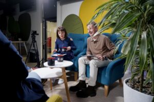 Audycja „Dzień Dobry, to Ja! Rozmowy inne niż wszystkie w Radiu Kielce” – Maciej Siembieda / Fot. Piotr Kwaśniewski - Radio Kielce