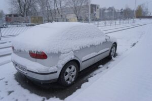 23.11.2025. Kielce. Atak zimy / Fot. Piotr Kwaśniewski - Radio Kielce