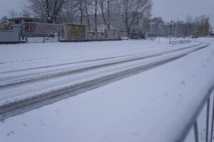 23.11.2025. Kielce. Atak zimy / Fot. Piotr Kwaśniewski - Radio Kielce