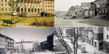Historia kieleckich ulic. Place Artystów i Konstytucji 3 Maja