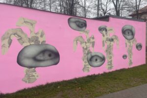 W Ostrowcu odsłonięto mural z okazji 30 lat działalności BWA - Radio Kielce 03.11.2025. Ostrowiec Świętokrzyski. Mural na 30-lecie BWA / Fot. Anna Głąb - Radio Kielce