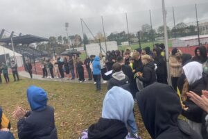 W Ostrowcu odsłonięto mural z okazji 30 lat działalności BWA - Radio Kielce 03.11.2025. Ostrowiec Świętokrzyski. Mural na 30-lecie BWA / Fot. Anna Głąb - Radio Kielce