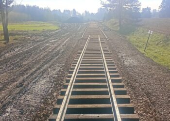 Ciuchcia Ponidzie nabiera tempa. Prace przy drugim odcinku też