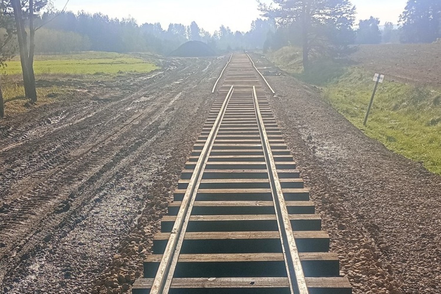 Ciuchcia Ponidzie nabiera tempa. Prace przy drugim odcinku też