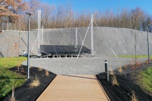 10.11.2025. Działoszyce. Park Rekreacyjno-Wypoczynkowy przy ulicy Chałupki / Fot. Marta Gajda-Kruk - Radio Kielce