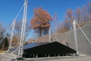 10.11.2025. Działoszyce. Park Rekreacyjno-Wypoczynkowy przy ulicy Chałupki / Fot. Marta Gajda-Kruk - Radio Kielce