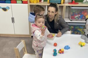 03.11.2025. Osiek. Otwarcie żłobka samorządowego / Fot. Grażyna Szlęzak-Wójcik - Radio Kielce