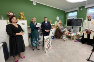 03.11.2025. Osiek. Otwarcie żłobka samorządowego / Fot. Grażyna Szlęzak-Wójcik - Radio Kielce