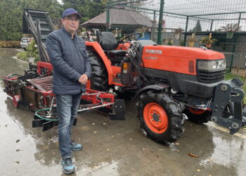 Wynalazek sadownika usprawnia pracę w sadzie