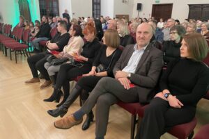 Wiolonczela i fortepian rozbrzmiewały w sandomierskim zamku - Radio Kielce 08.11.2025. Sandomierz. Koncert z cyklu „Z klasyką przez Polskę” / Fot. Grażyna Szlęzak-Wójcik - Radio Kielce