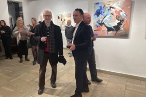 Wystawa „Refleksje" w Galerii Biura Wystaw Artystycznych w Sandomierzu / Fot. Grażyna Szlęzak-Wójcik - Radio Kielce