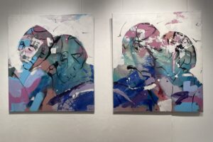 Wystawa „Refleksje" w Galerii Biura Wystaw Artystycznych w Sandomierzu / Fot. Grażyna Szlęzak-Wójcik - Radio Kielce