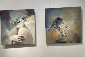 Wystawa „Refleksje" w Galerii Biura Wystaw Artystycznych w Sandomierzu / Fot. Grażyna Szlęzak-Wójcik - Radio Kielce