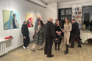 Wystawa „Refleksje" w Galerii Biura Wystaw Artystycznych w Sandomierzu / Fot. Grażyna Szlęzak-Wójcik - Radio Kielce