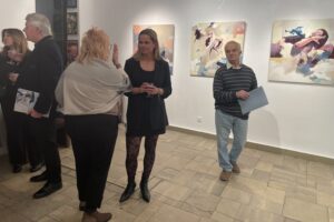 Wystawa „Refleksje" w Galerii Biura Wystaw Artystycznych w Sandomierzu / Fot. Grażyna Szlęzak-Wójcik - Radio Kielce