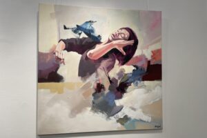 Wystawa „Refleksje" w Galerii Biura Wystaw Artystycznych w Sandomierzu / Fot. Grażyna Szlęzak-Wójcik - Radio Kielce