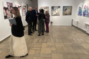 Wystawa „Refleksje" w Galerii Biura Wystaw Artystycznych w Sandomierzu / Fot. Grażyna Szlęzak-Wójcik - Radio Kielce