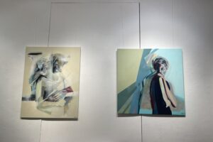 Wystawa „Refleksje" w Galerii Biura Wystaw Artystycznych w Sandomierzu / Fot. Grażyna Szlęzak-Wójcik - Radio Kielce