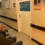 22.11.2025. Sandomierz. Akcja badań profilaktycznych „Movember” w Szpitalu Specjalistycznym w Sanodmierzu / Fot. Grażyna Szlęzak-Wójcik - Radio Kielce